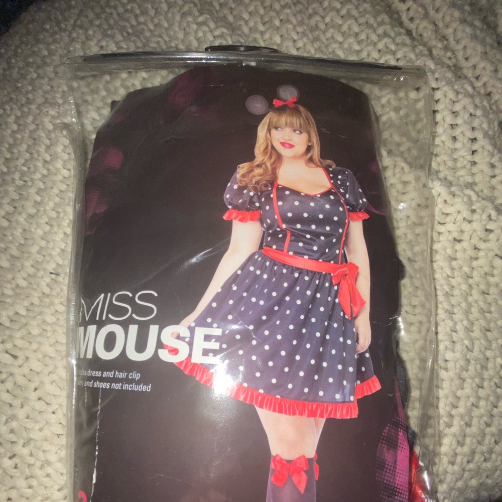 Miss mouse dress costume